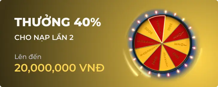 Thưởng nạp lần 2